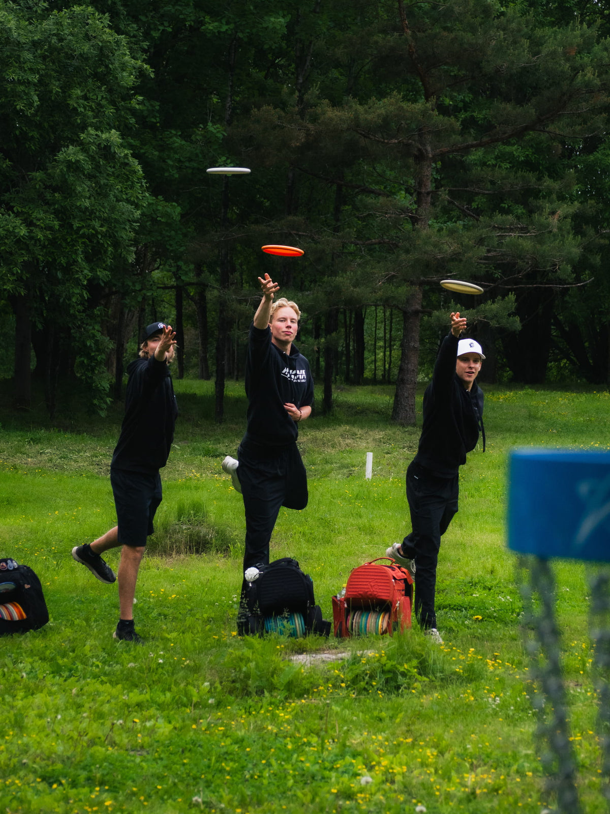 Team DiscKing-spelare Väinö Mäkelä