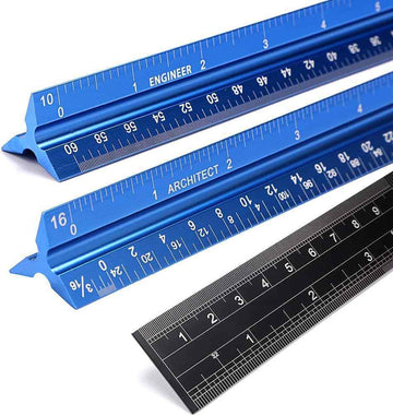 How To Use an Architectural or Scale Ruler - TTpen