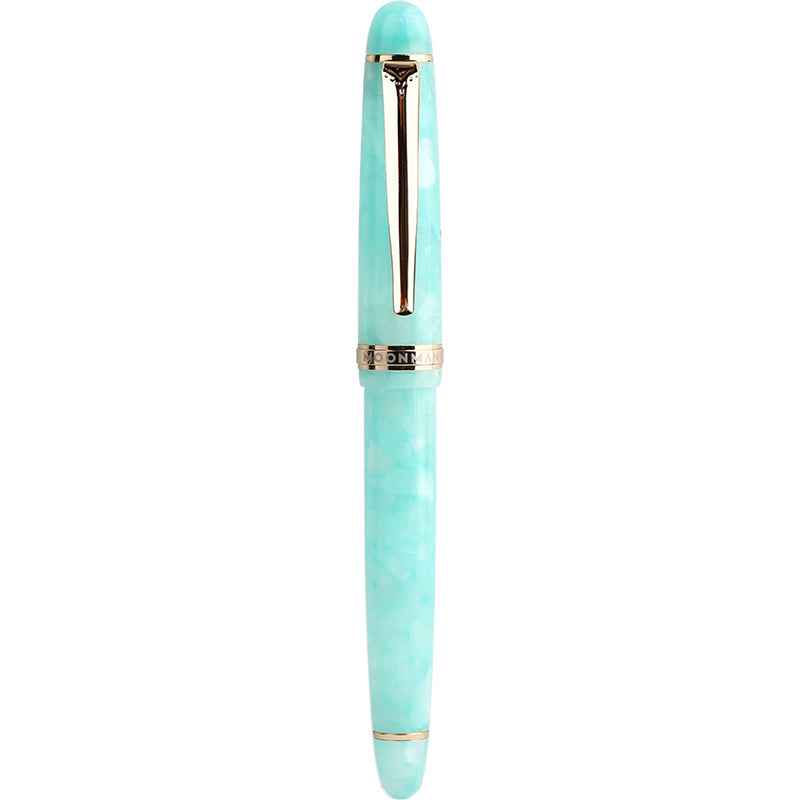 Stylo plume Majohn S3 en celluloïd, pointe fine en iridium plaqué or