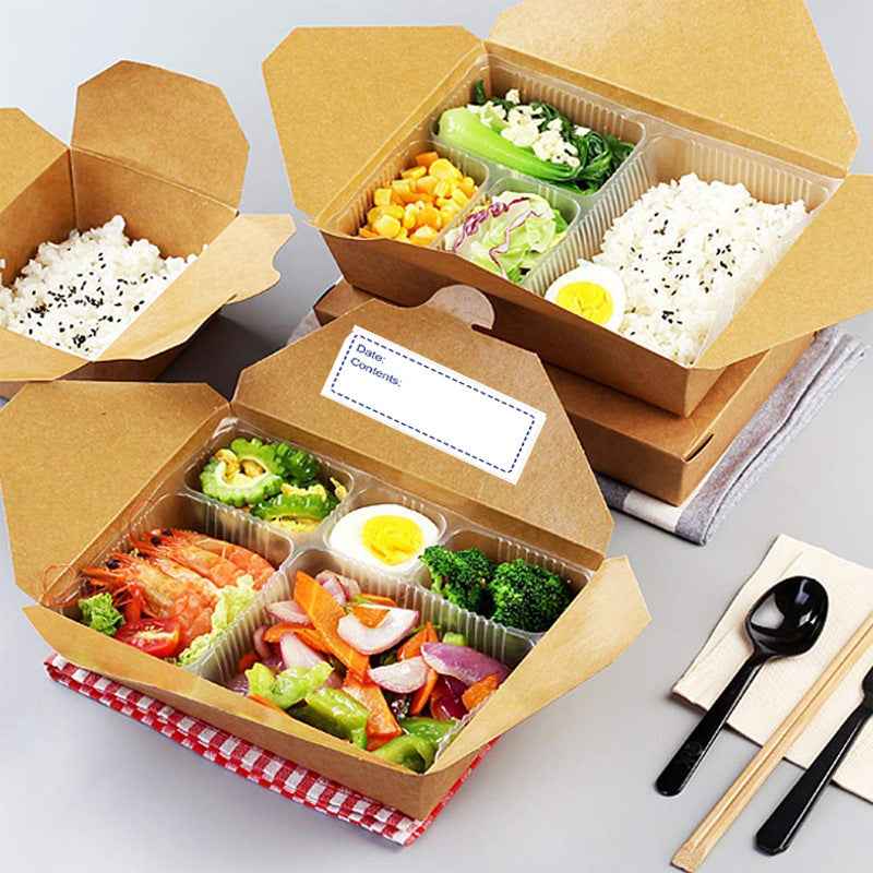 Étiquettes de congélateur amovibles 300 pièces, autocollants de stockage des aliments de 1x3 pouces