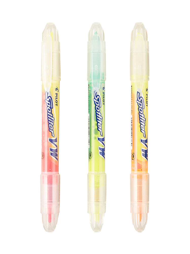 Pilot Spotliter VW Rotuladores resaltadores de doble punta, 6 colores, 3 paquetes