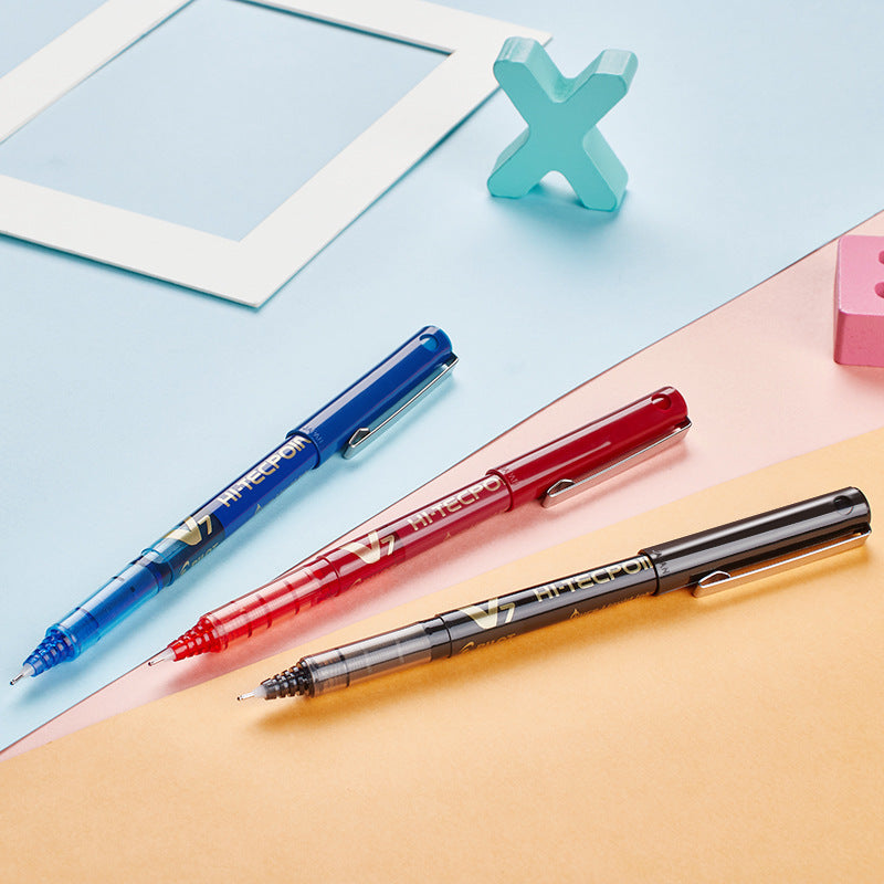 Pilot BX V7 Hi-Tecpoint Rollerball Pen 3 färgpaket