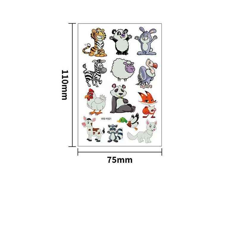 30 Sheets Luminous Tattoos for Kids Glow Party Supplies Birthday Gifts