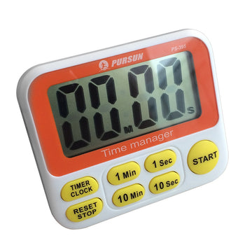 PURSUN PS-395 Digital Countdown Kitchen Timer for Gym Students