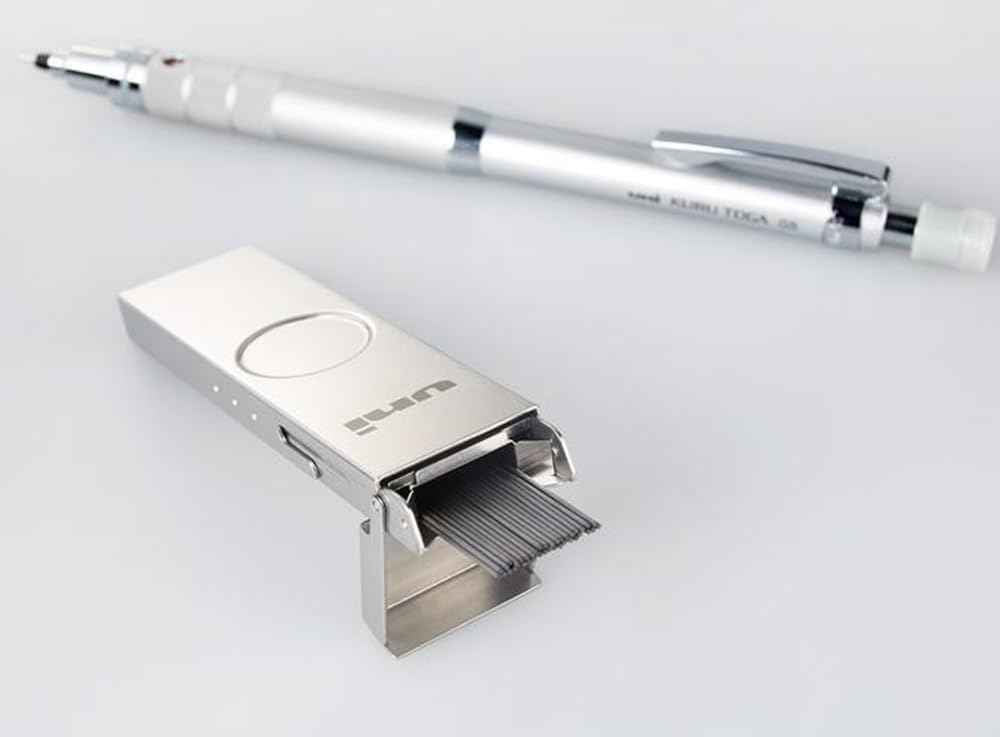 Uni Smudge Proof Pencil Leads Metal Case 0.3/0.5 HB