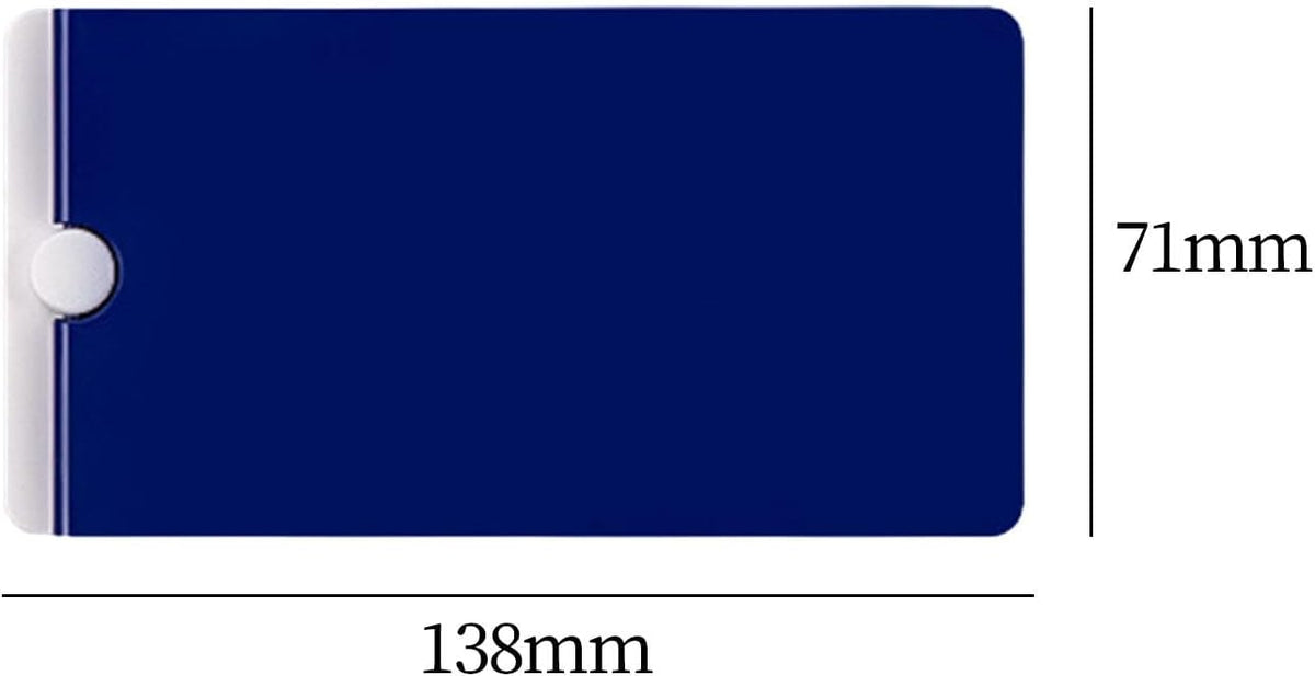 Watercolor Palette Gouache Mixing Tray Leakproof Blue