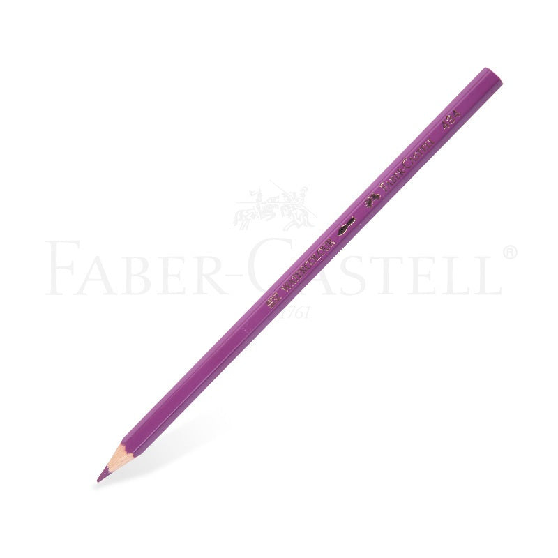 Faber-Castell Watercolor Pencil Single Colour - 12 Pack 434 Violet