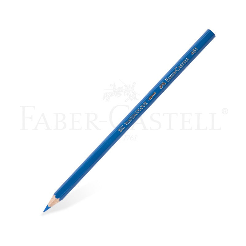 Faber-Castell Watercolor Pencil Single Colour - 12 Pack 451 Blue