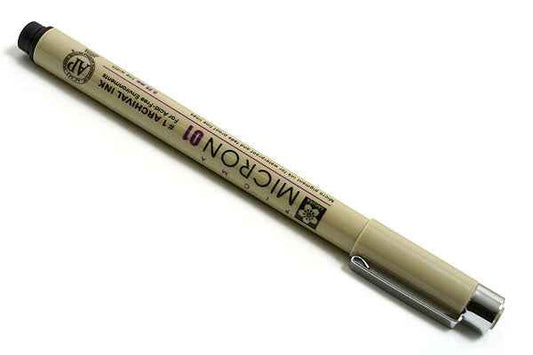 Sakura Pigma Micron Stift – Größe 01 – 0,25 mm – Schwarz (3er-Pack)