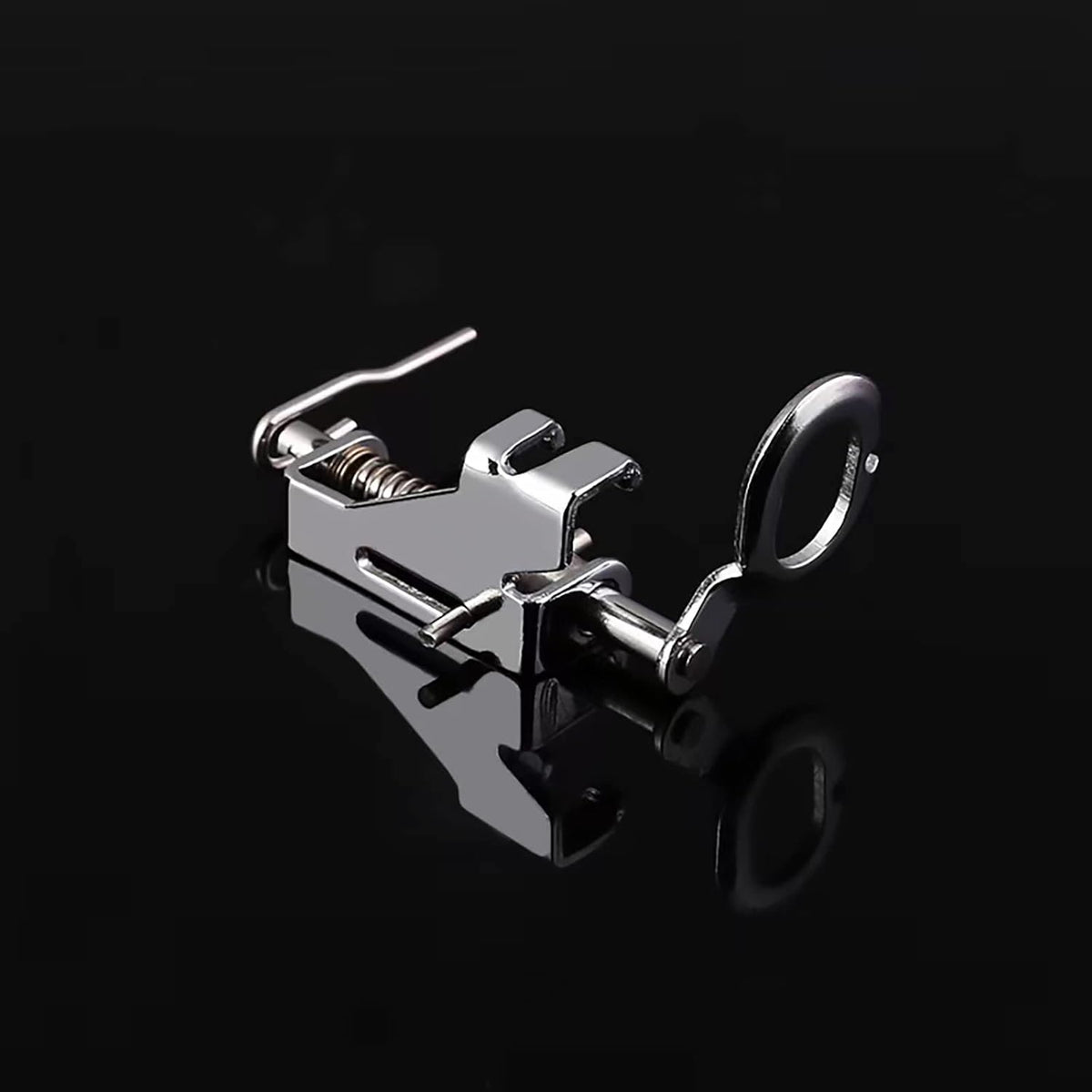 2PCS Large Metal Free Motion Quilting Darning Presser Foot
