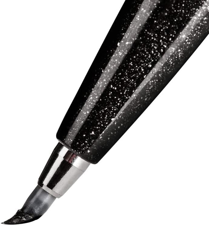 Pentel Fude Touch Sign Pen, rotulador como trazo de pincel, paquete de 2
