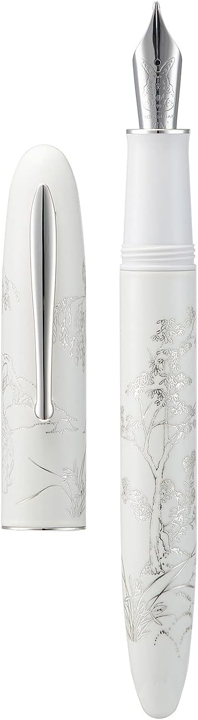 Hongdian N23 Rabbit Year Fountain Pen White