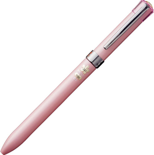 Uni Jetstream F Series 2 Color 0.5mm Ballpoint Multi Pen+0.5mm Pencil Pink