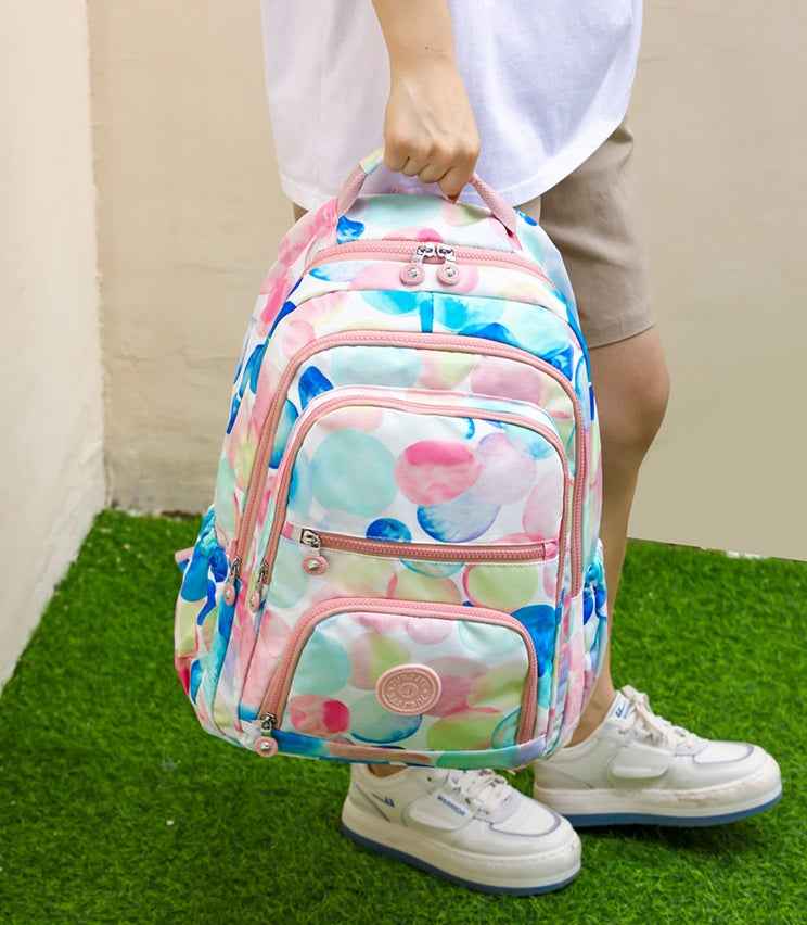 55L Lightweight Water-Resistant Backpack Outdoor Travel Bag