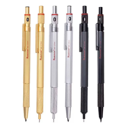 RedCircle Metall-Druckbleistift 0,5/0,7/0,9/2,0 mm