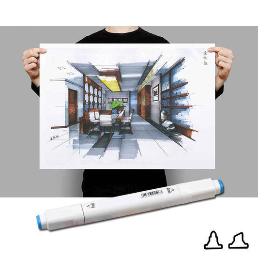 TouchFive Twin Markers 80 Farbanimationsdesign-Set