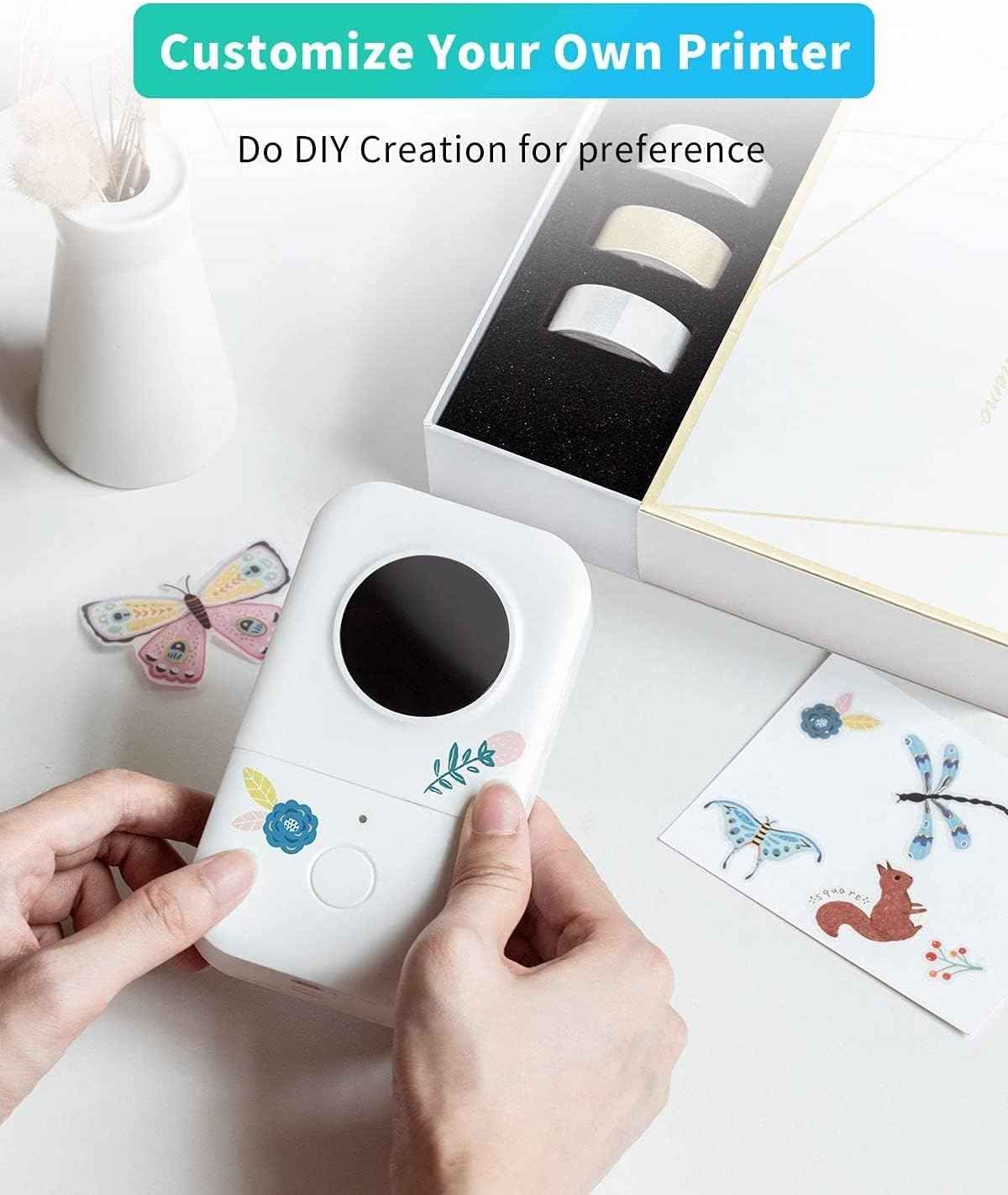 Phomemo D30 1/2 Inch Sticker Label Maker Machine Printer