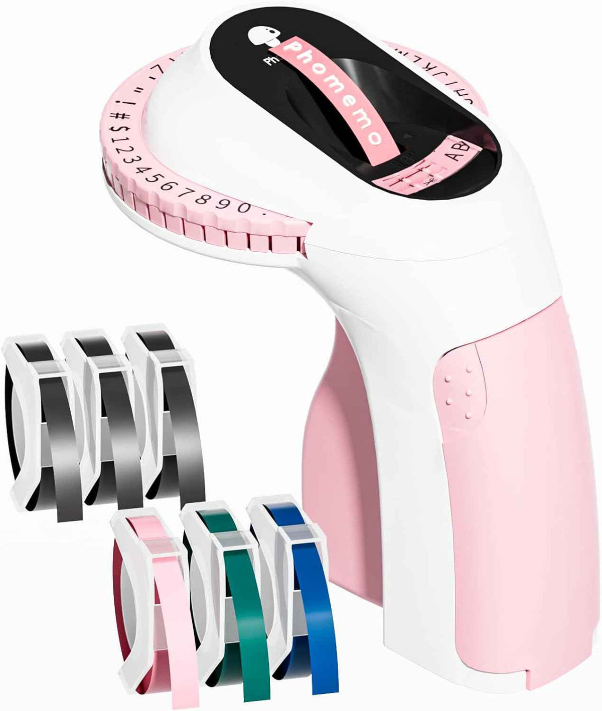 Maszyna do wytłaczania etykiet Phomemo E975 z 6 taśmami
