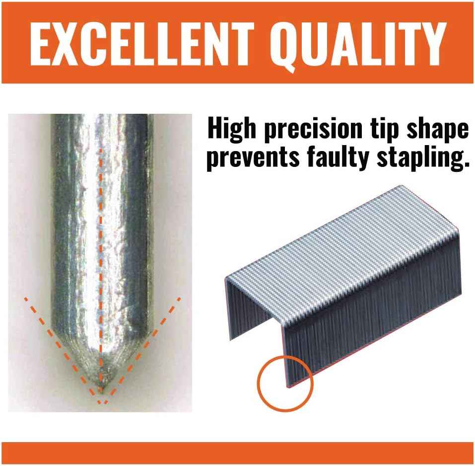 MAX Vaimo 80 No.11-10mm Staples 2 Pack