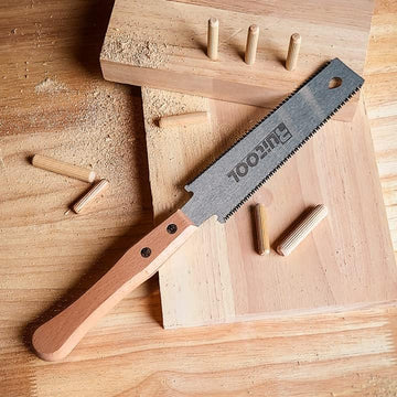 RUITOOL Japanese Hand Saw 6 Inch Double Edge Sided for Woodworking