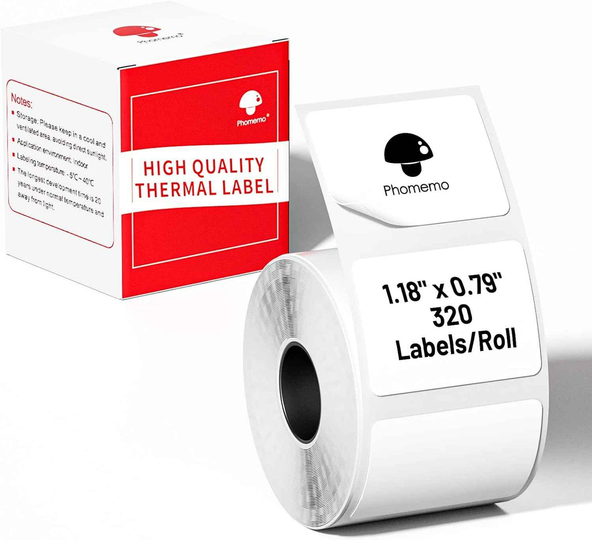Étiquettes thermiques Phomemo pour M110/M221/M220/M120/M200,30x20mm