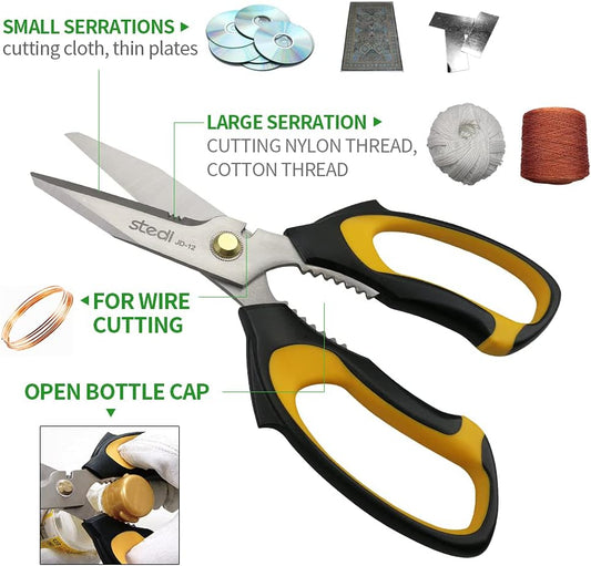 Stedi 8-inch Scissor Heavy Duty Stainless Steel Blade