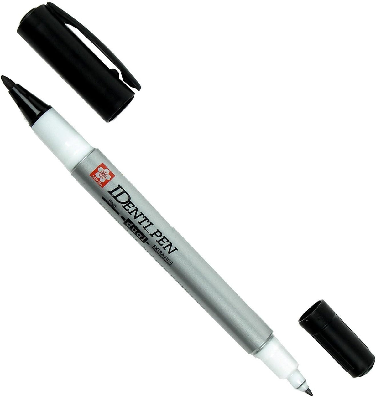 Marcador permanente Sakura Identi-Pen de doble punta, paquete de 3