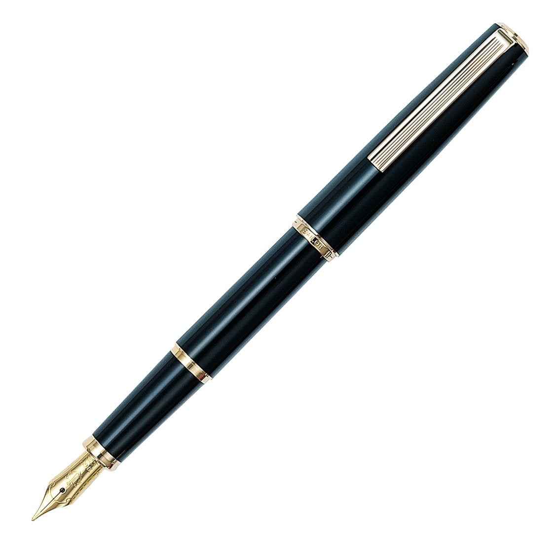 Sailor Young Profit Fountain Pen Black Fine Nib