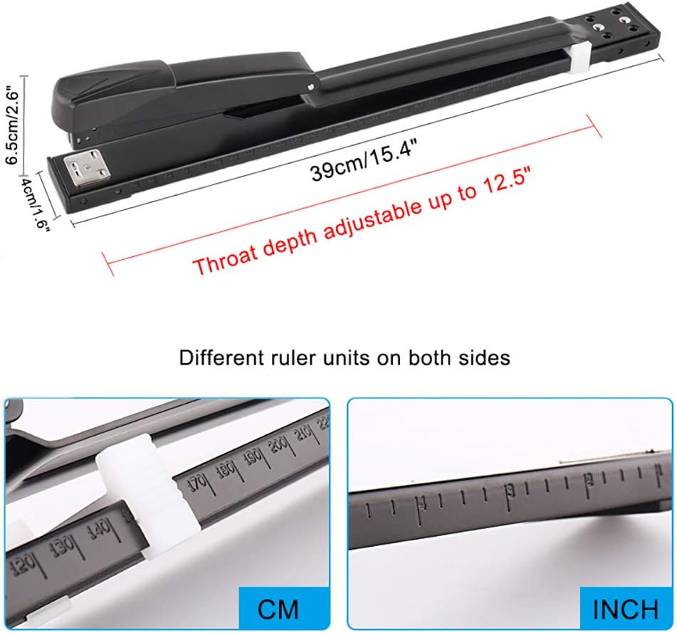 KW-triO Long Reach Desktop Stapler 50 Sheets Capacity