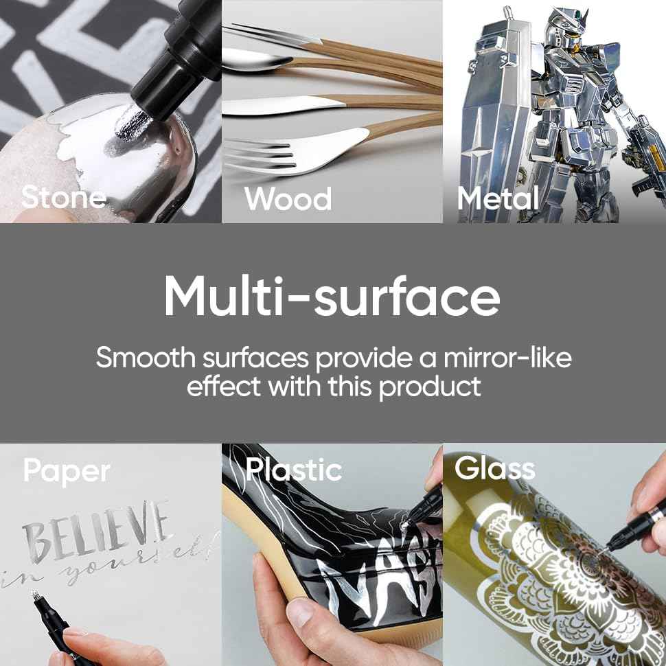 Guangna Liquid Chrome Mirror Marker – Silber