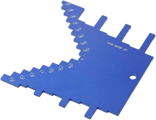 Jauge de profondeur 2 en 1 pour toupie et scie à table