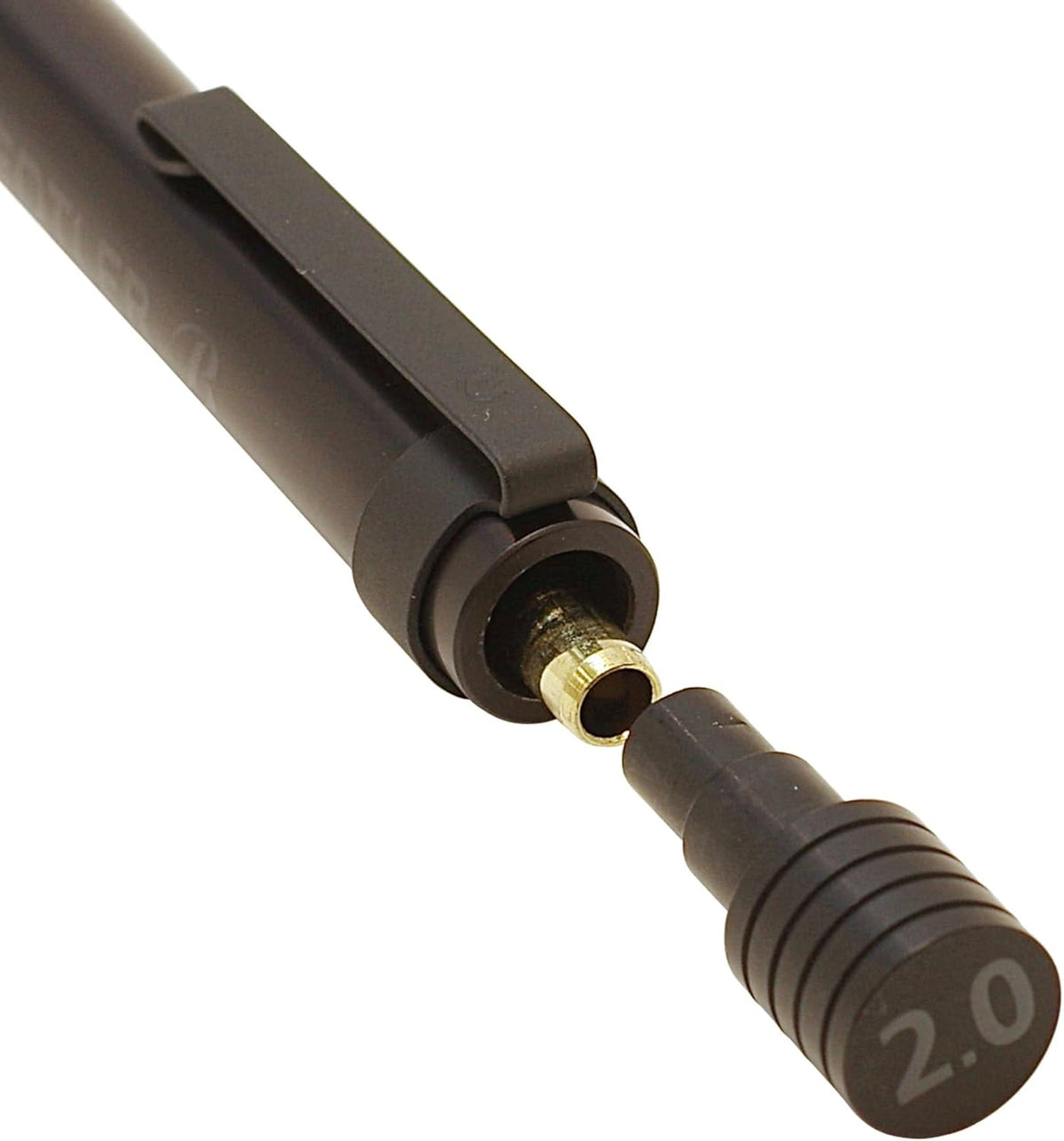STAEDTLER 925-35 Mechanical Pencil, 0.3/0.5/2.0mm,All Black