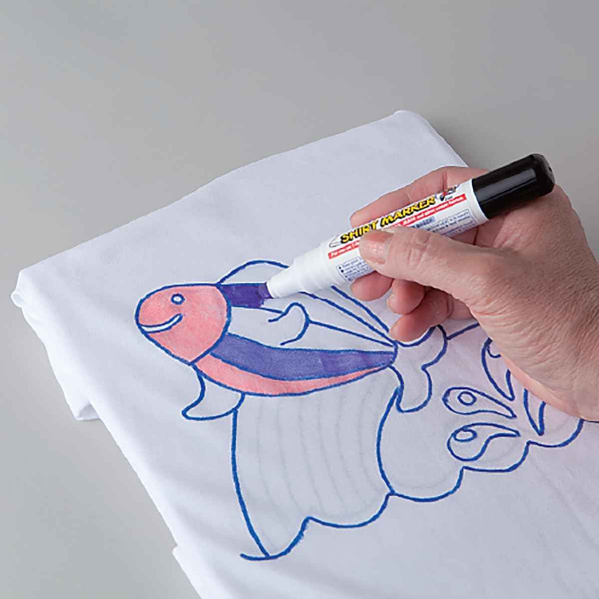 Artline Fade Proof T Shirt Markers Fabric Pens 6 Colors