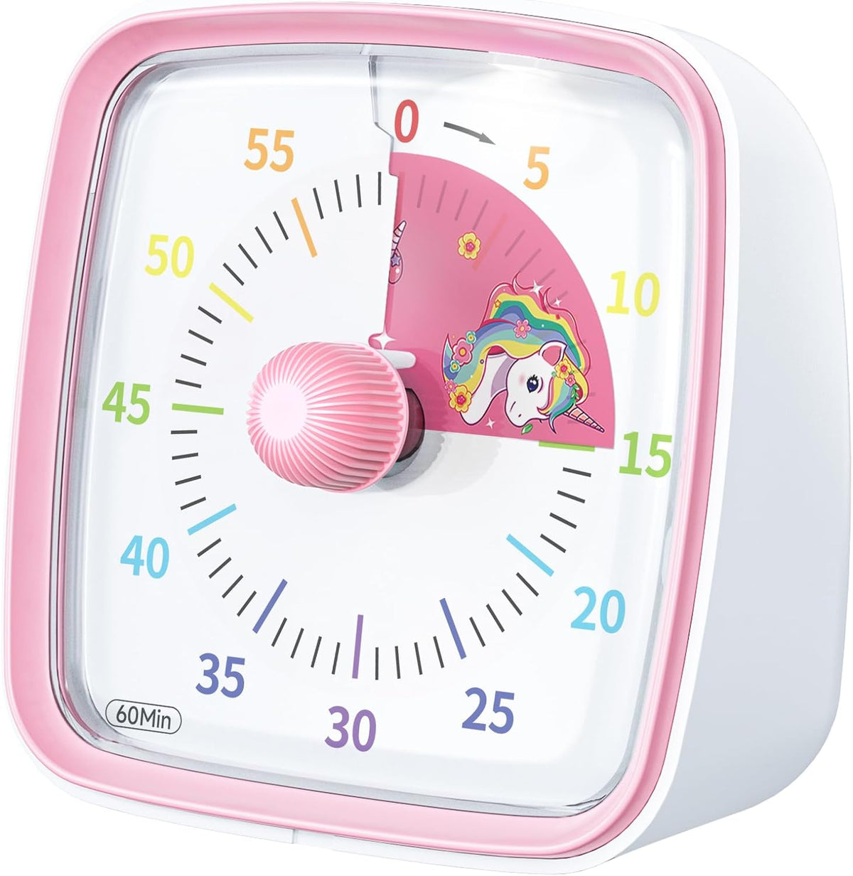 Visueller 60-Minuten-Countdown-Timer mit Nachtlicht