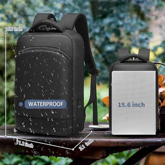 Eurcool Slim College Laptop Rucksack 15,6 Zoll