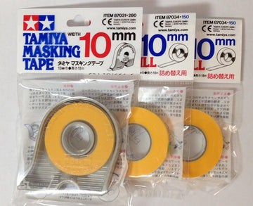 Tamiya 10mm Masking Tape with 2pcs Refills