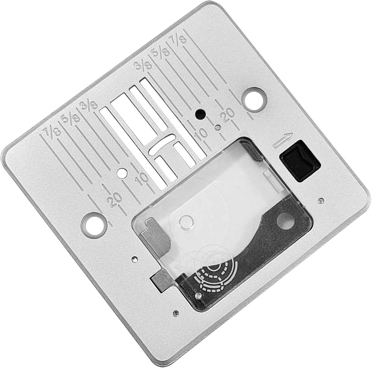 Needle Plate with Cover Plate Q60D 416472401 for Singer 4411