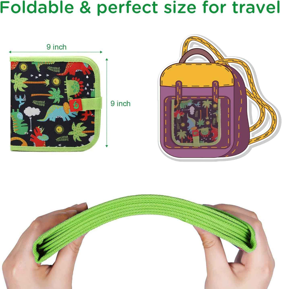 Erasable Doodle Book Drawing Pads for Kids with 12 Watercolor Pens