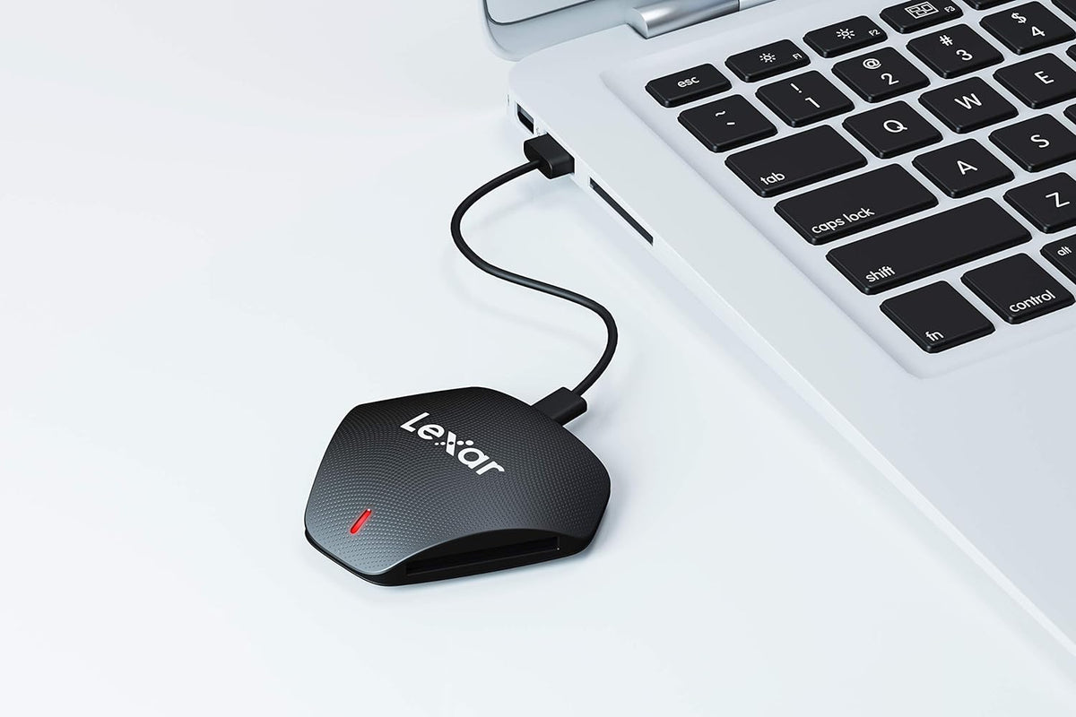 Lexar 3-in-1 USB 3.1 Reader,Supports SD,microSD and CF Cards