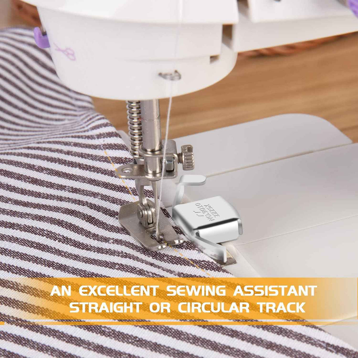 4 Pieces Sewing Magnetic Seam Guide for Sewing Machine