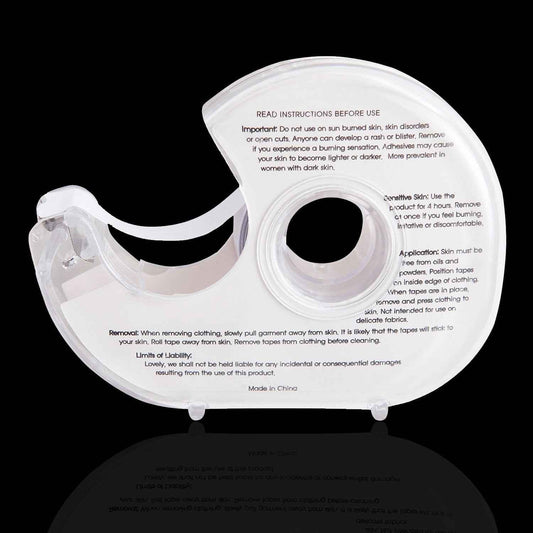 Double Sided Body Clothing Invisible Lingerie Tape Dispenser 4 Pack