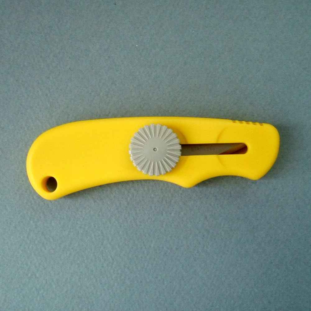 NT VS-1P Cutter Knife, Stainless Steel Blade, Yellow