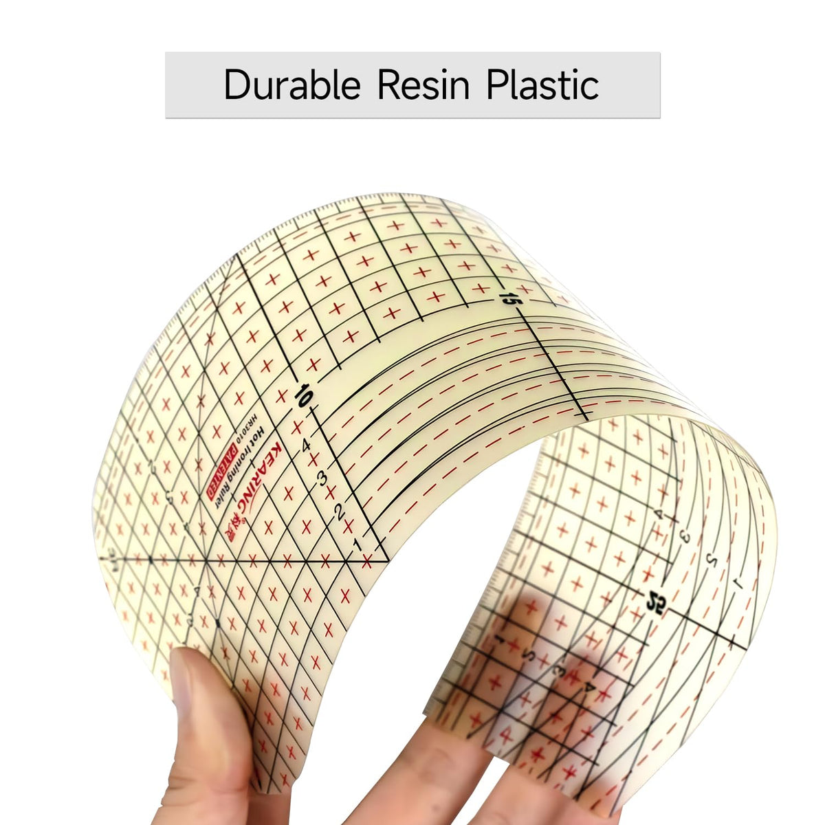 Metric Hot Hem Ironing Ruler for Sewing