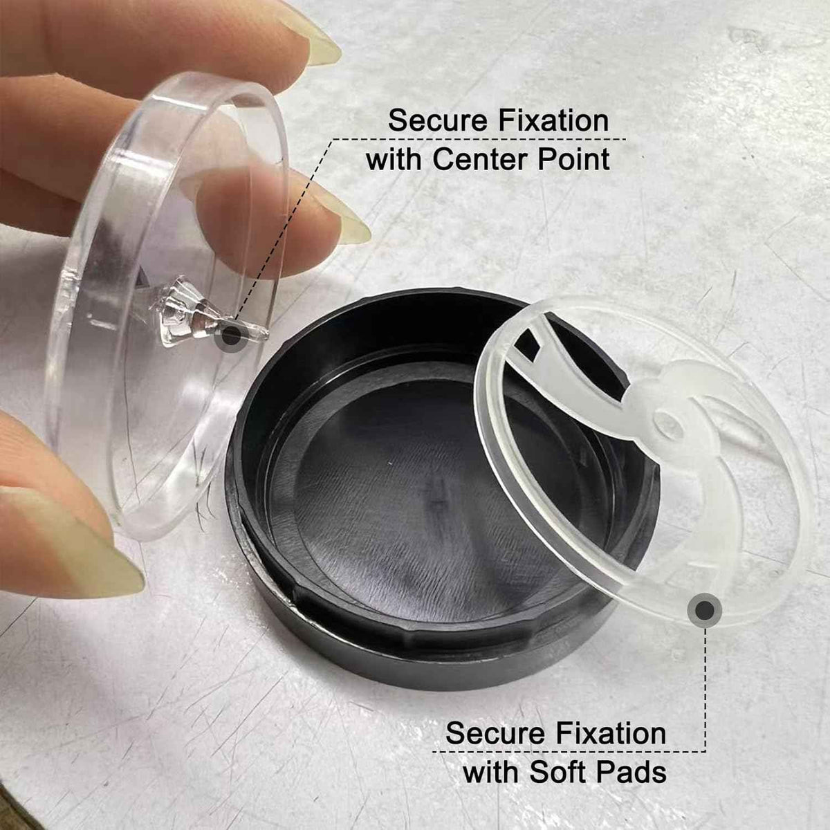 2PCS Portable Watch Storage Box for Watch Dials 2 INCH