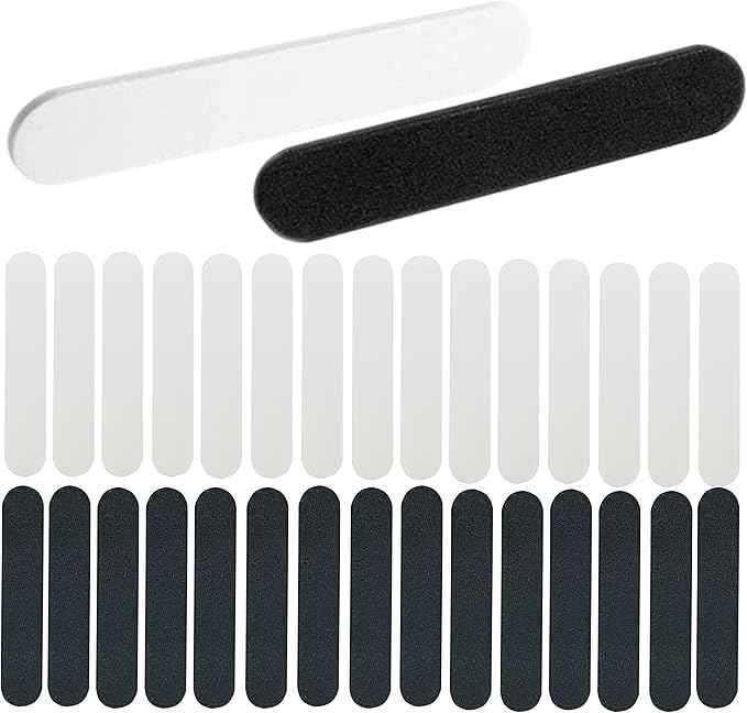 30pcs Hat Size Tape Reducer Inserts Liner Foam Black and White