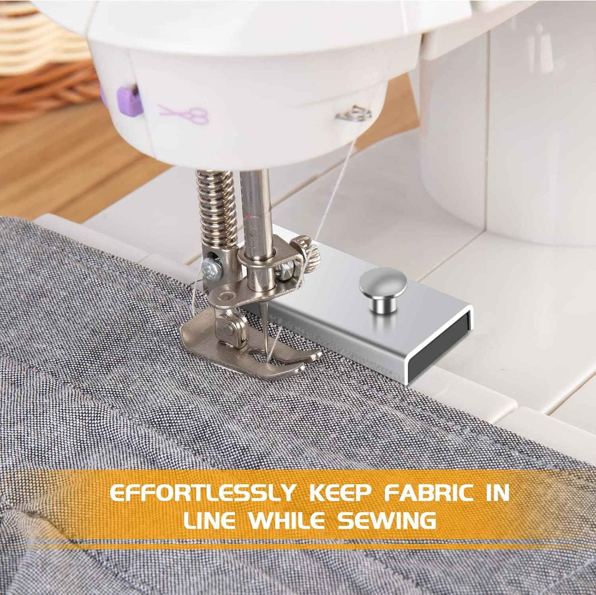 4 Pieces Sewing Magnetic Seam Guide for Sewing Machine
