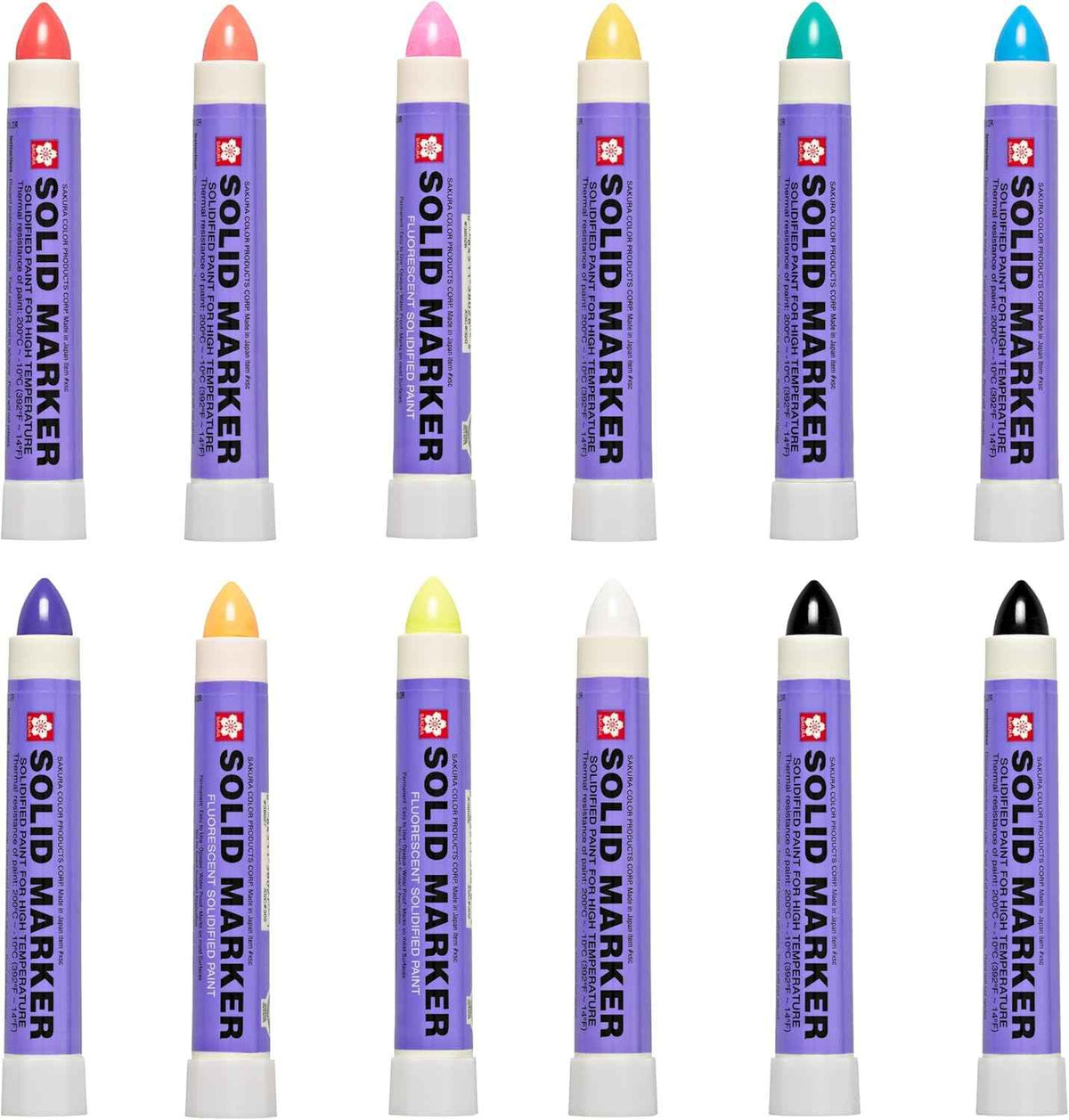 SAKURA Solid Marker,Permanent Marker Paint Pens,12 Pack