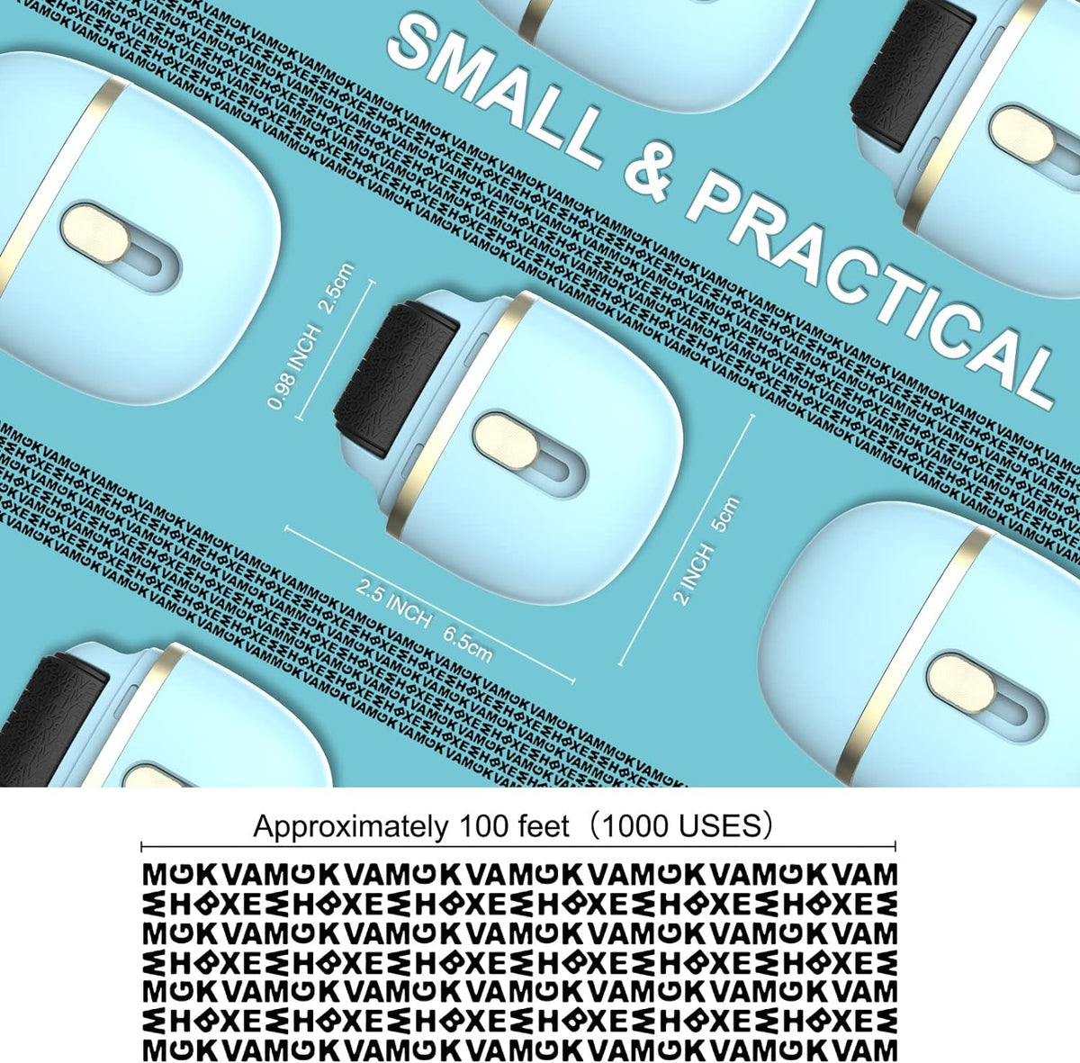 Identity Protection Roller Stamps 2 Pack