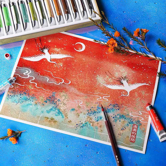 Xiu Yi Hong Aquarellpinsel, runder Mop-Pinsel