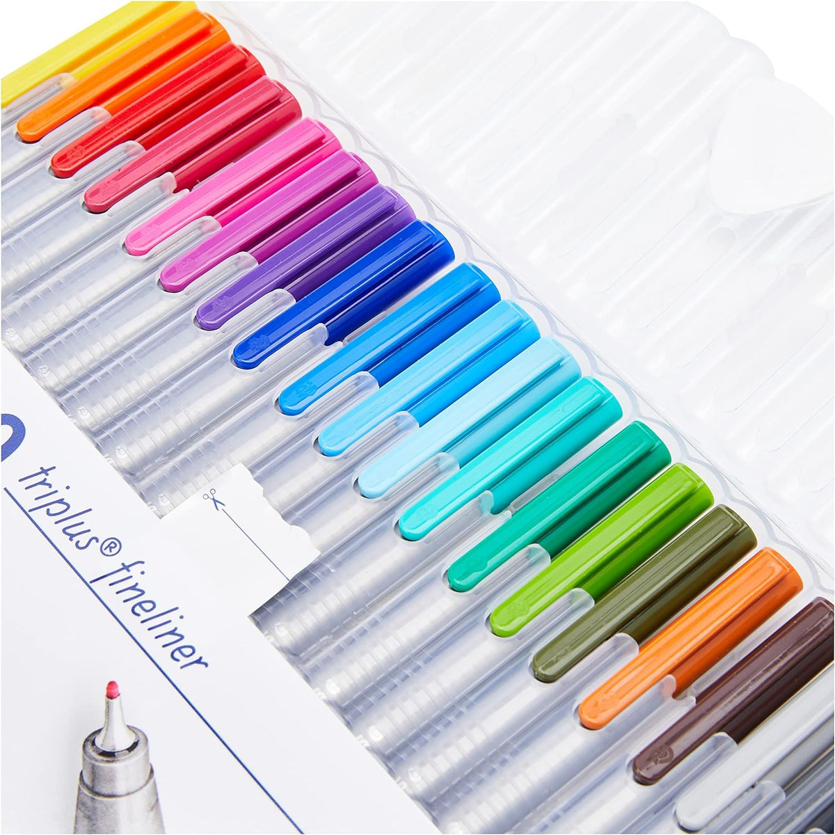STAEDTLER Triplus Fineliner Pen, 20 olika färger